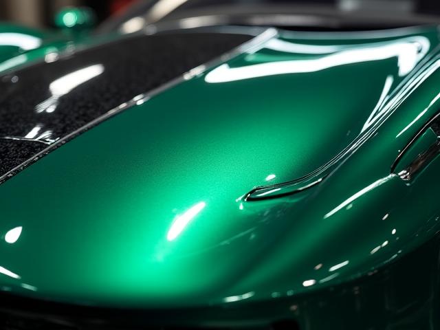 鏡面仕上げのセラミックコーティング