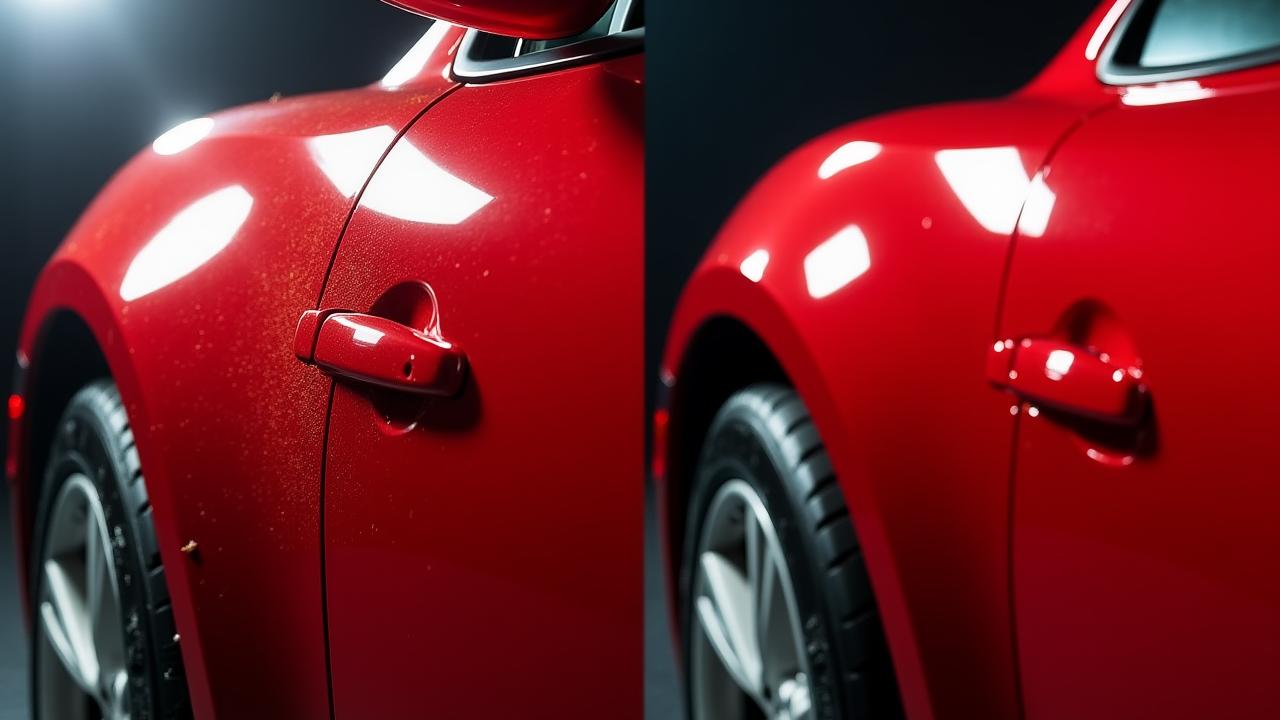 塗装のビフォーアフター比較