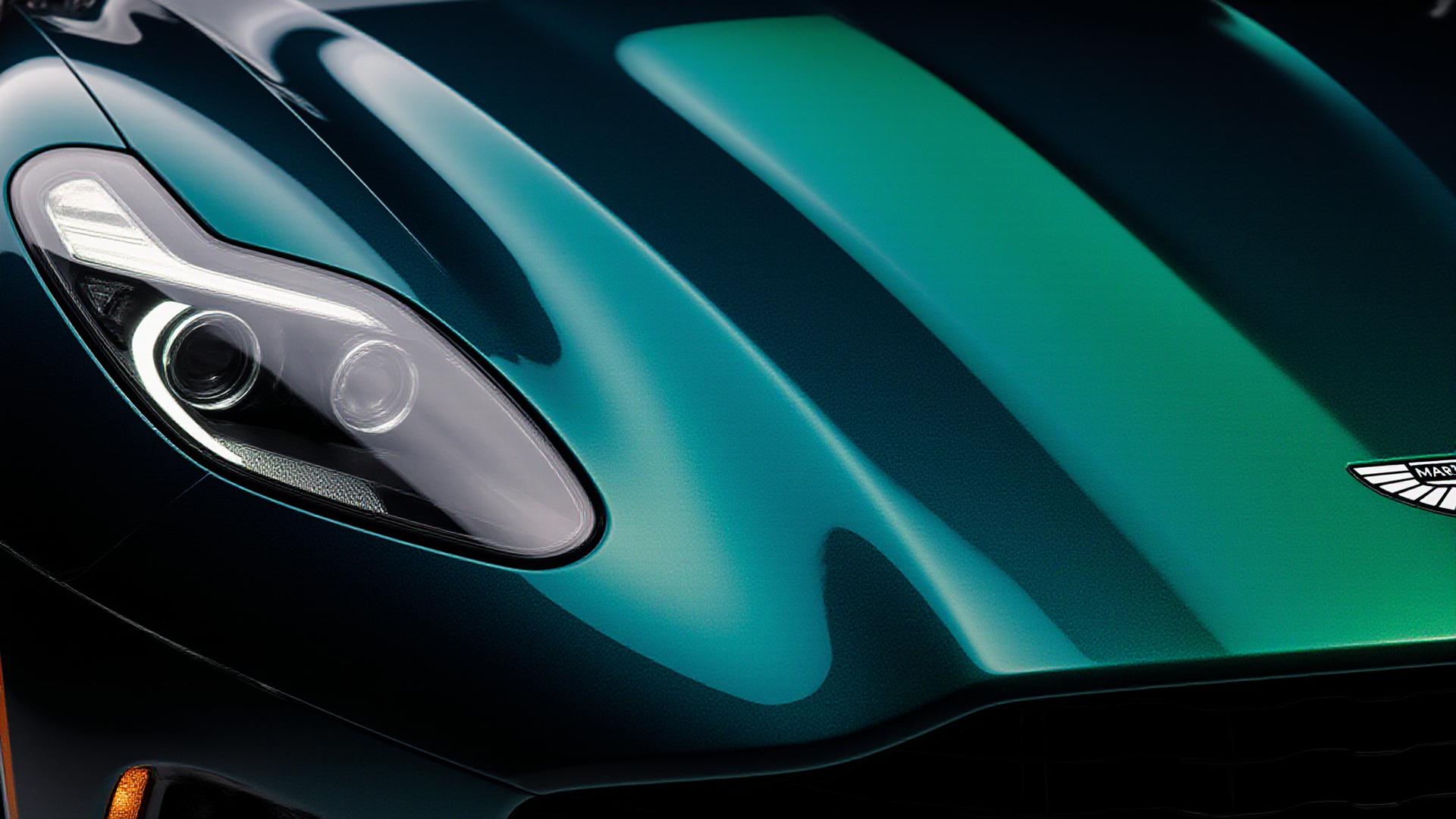 アストンマーティンへのペイント保護フィルム施工